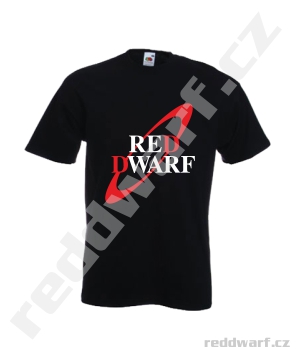 triko Red Dwarf - Logo - černé triko Red Dwarf - Logo - černé
